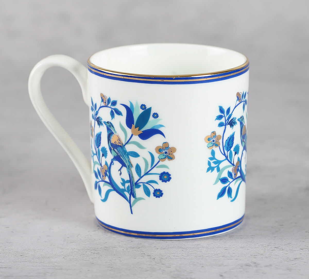 India Circus Botanical Elegance Melon Coffee Mug Set of 6