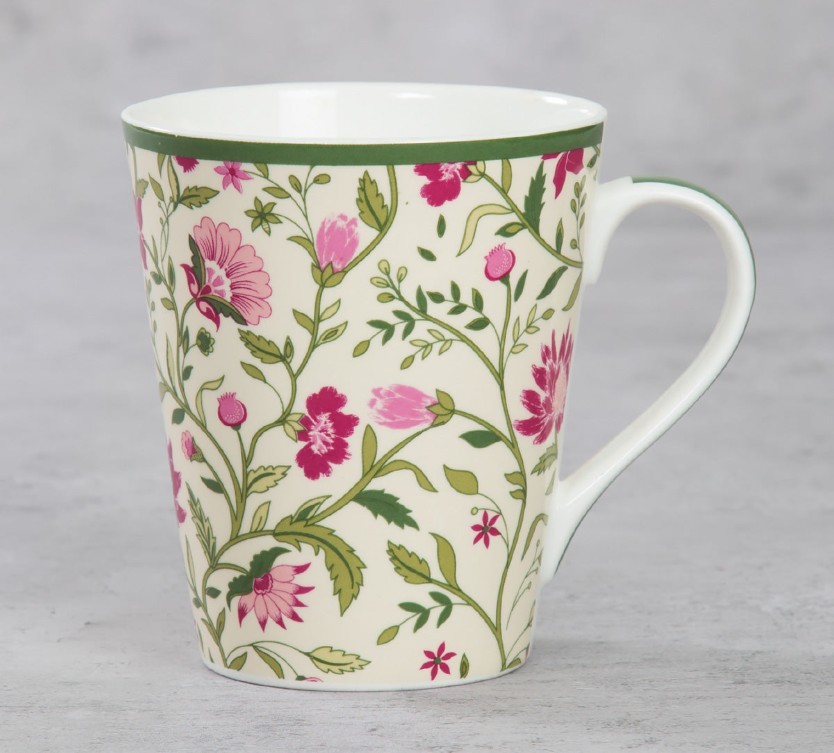 India Circus Rose Mallow Moscheutos Zing Milk Mugs 340ml Set of 2
