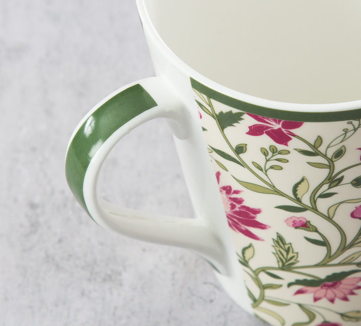 India Circus Rose Mallow Moscheutos Zing Milk Mugs 340ml Set of 2