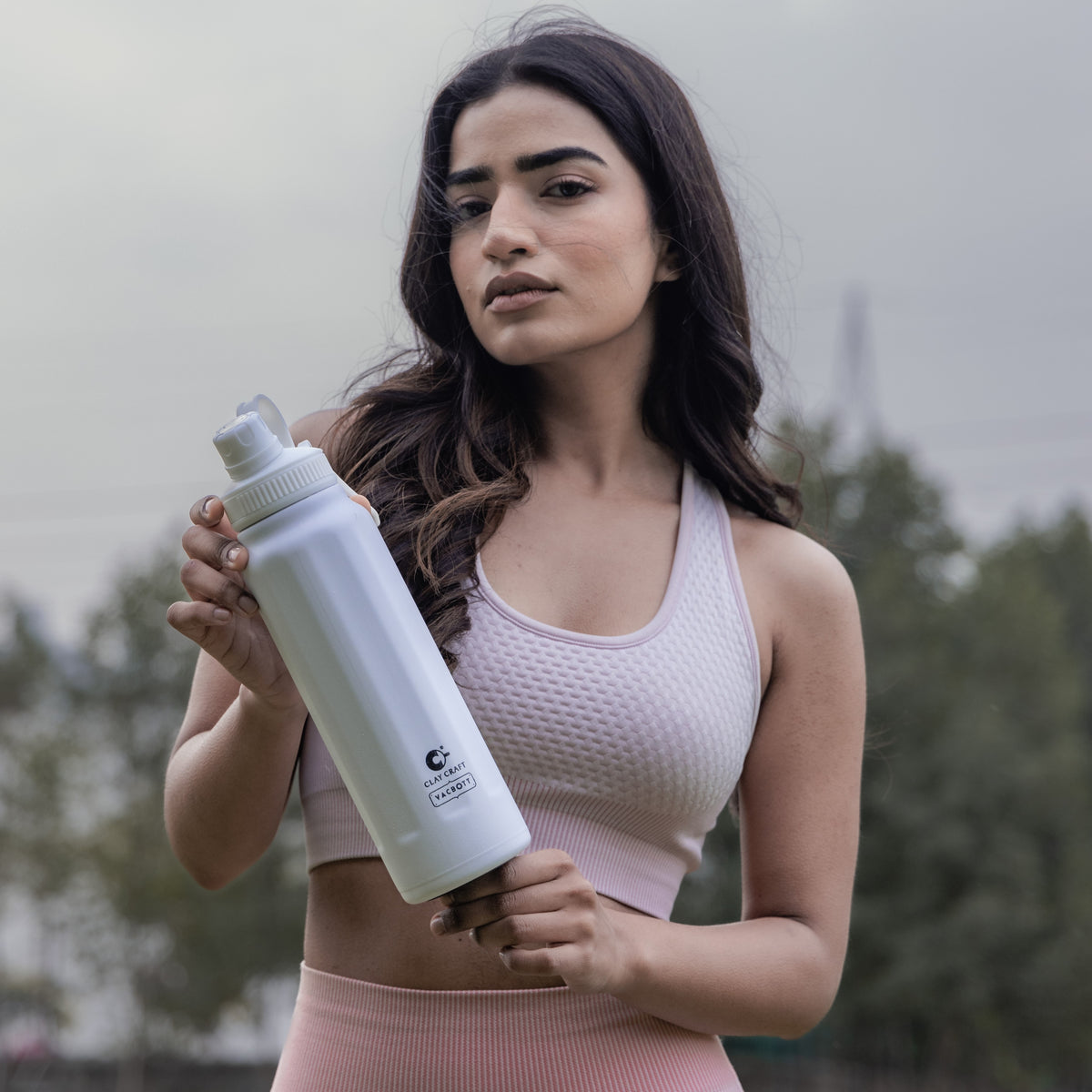 Vacbott Zoro Impress Vacuum Insulated Double Walled Water Bottle 18 Hrs Hot & 24 Hrs Cold Stainless Steel Flask, BIS Certified, 900ml