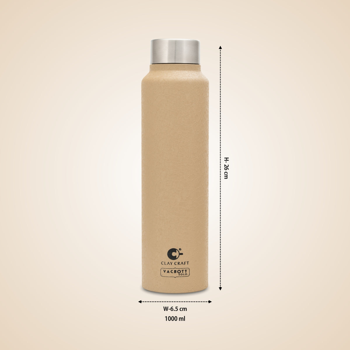 Vacbott Tetra Single Walled Non Insulated Water Bottle