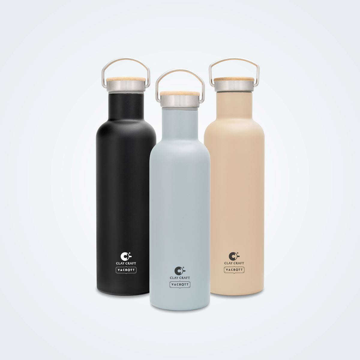 Vacbott Vaccum Bottle, Melissa Double Walled 24 Hours Hot and Cold Water Bottle, BIS Certified