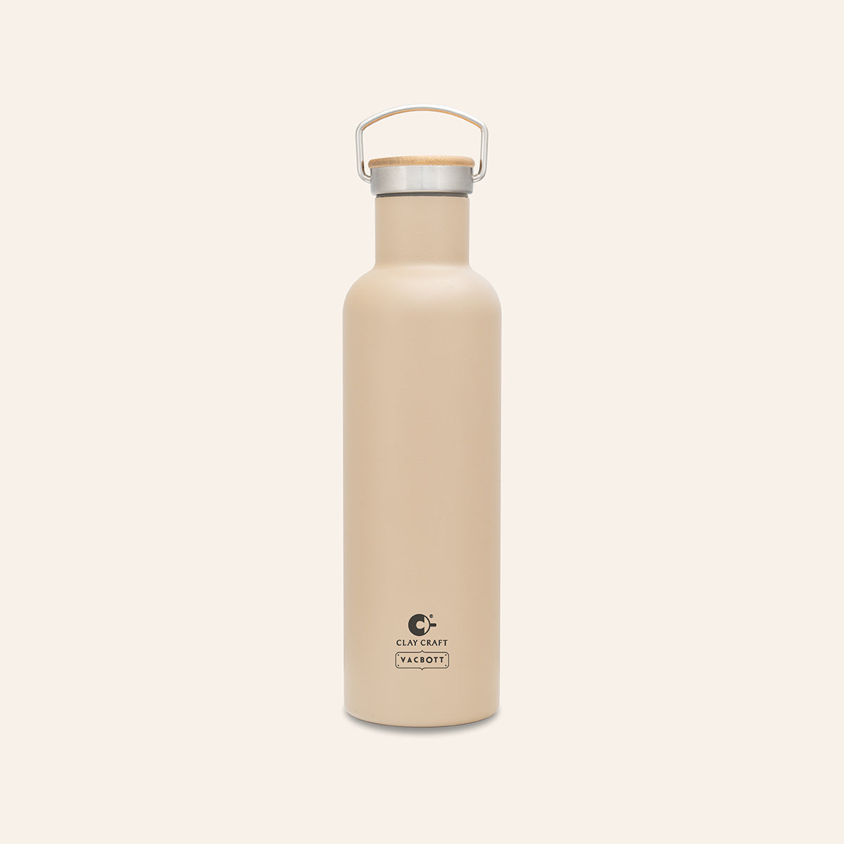 Vacbott Vaccum Bottle, Melissa Double Walled 24 Hours Hot and Cold Water Bottle, BIS Certified