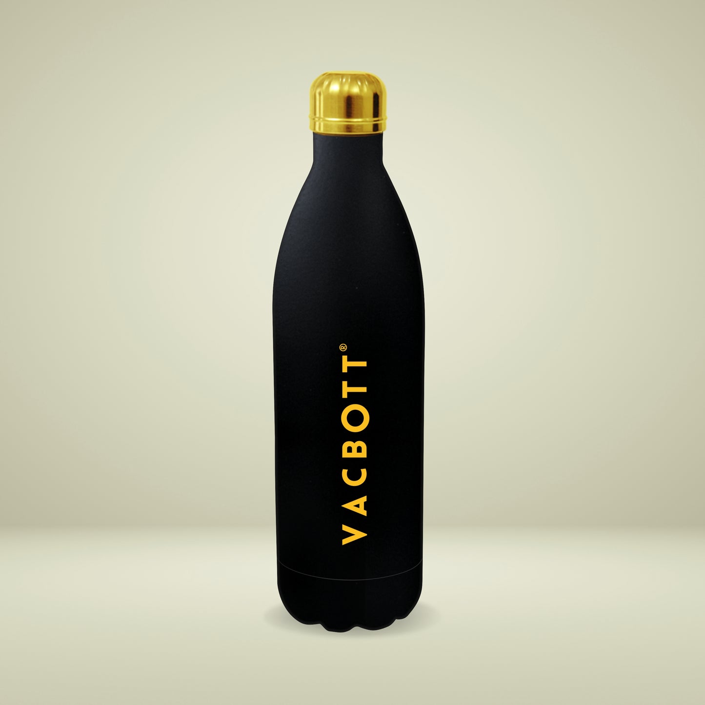 Vacbott Vaccum Bottle, Stark Double Walled 24 Hours Hot and Cold Water Bottle, Black Velvet