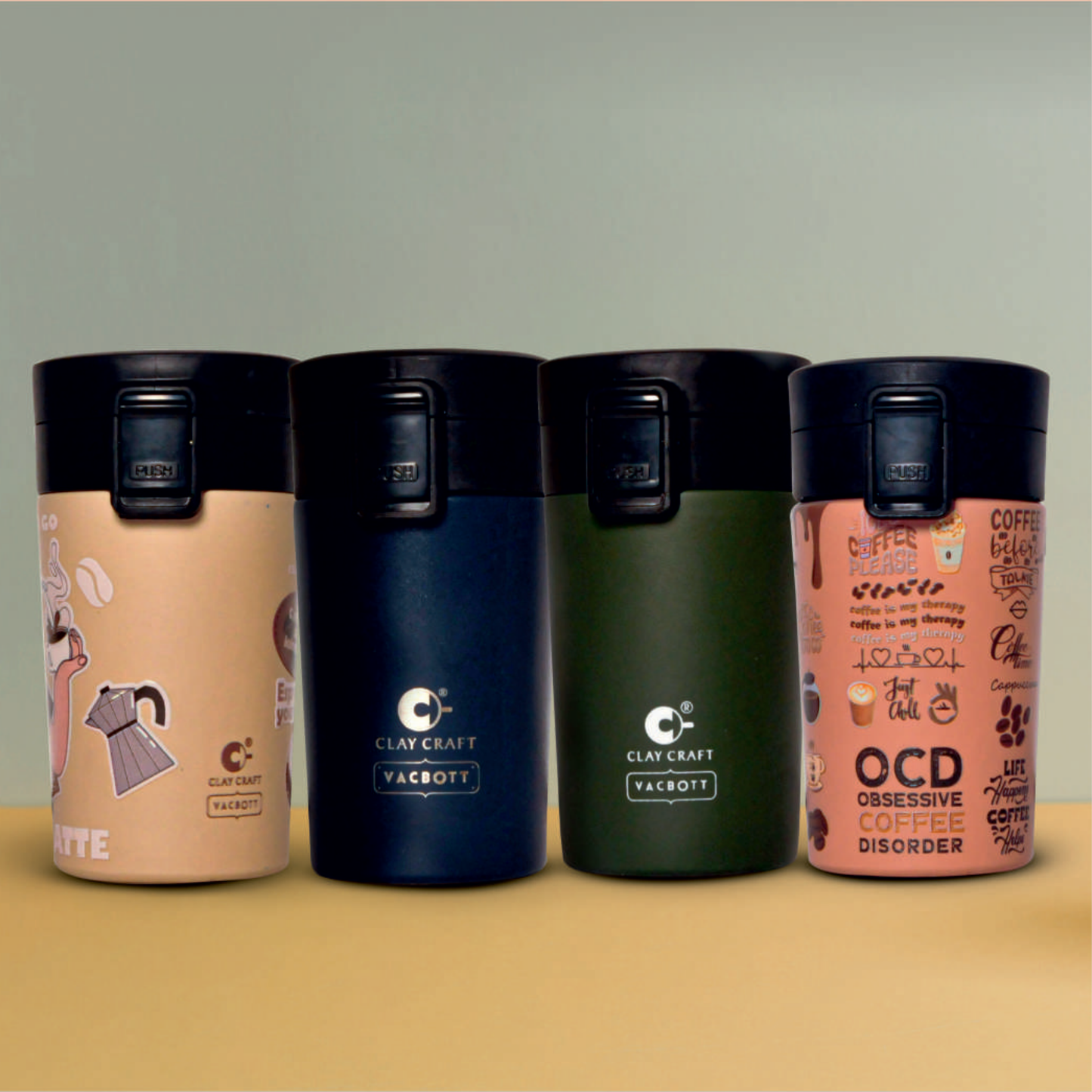 CC VB CAFEROMA TUMBLER ASSORTED 280