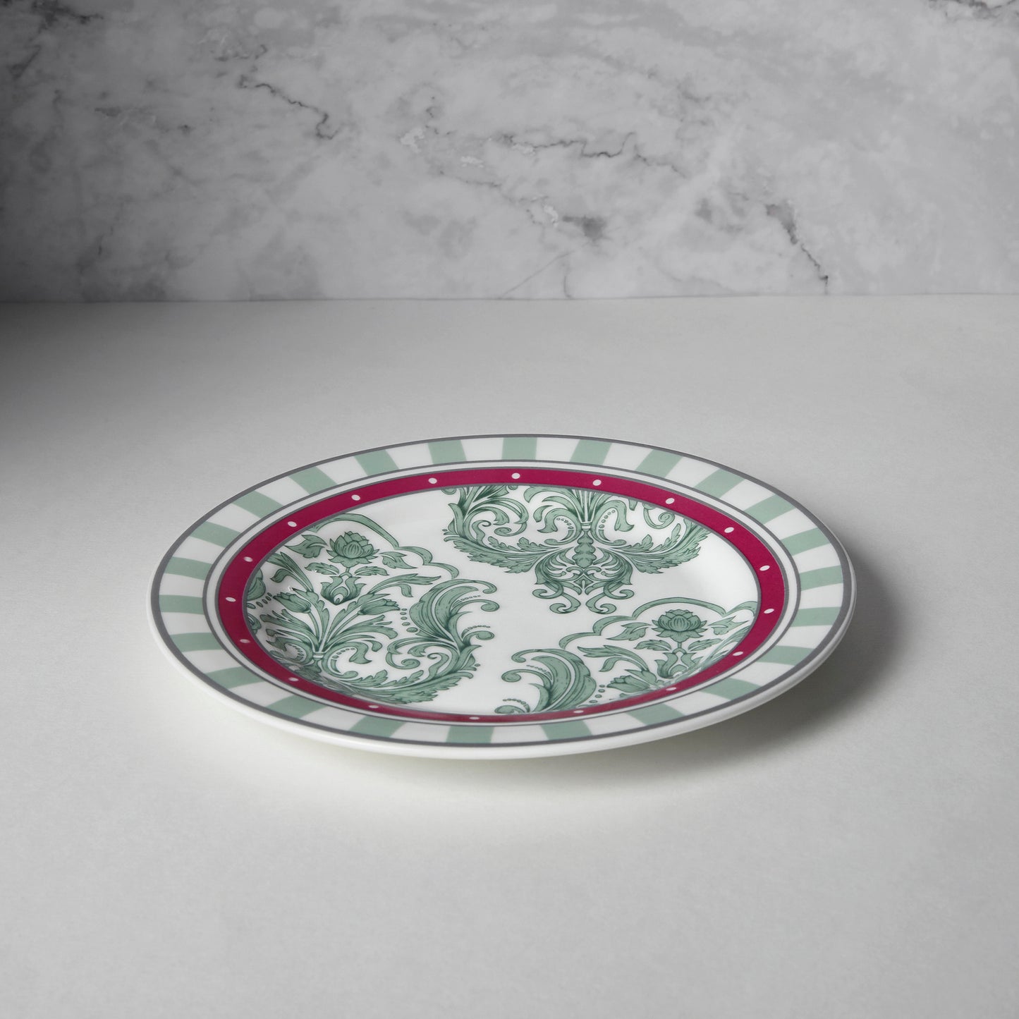 India Circus Sage Luxe Dinner Side Plate 7" 1 Piece