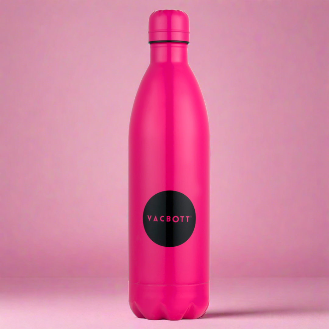 Vacbott Vaccum Bottle, Stark Neon Double Walled 24 Hours Hot and Cold Water Bottle, BIS Certified, 500ml/1000 ml