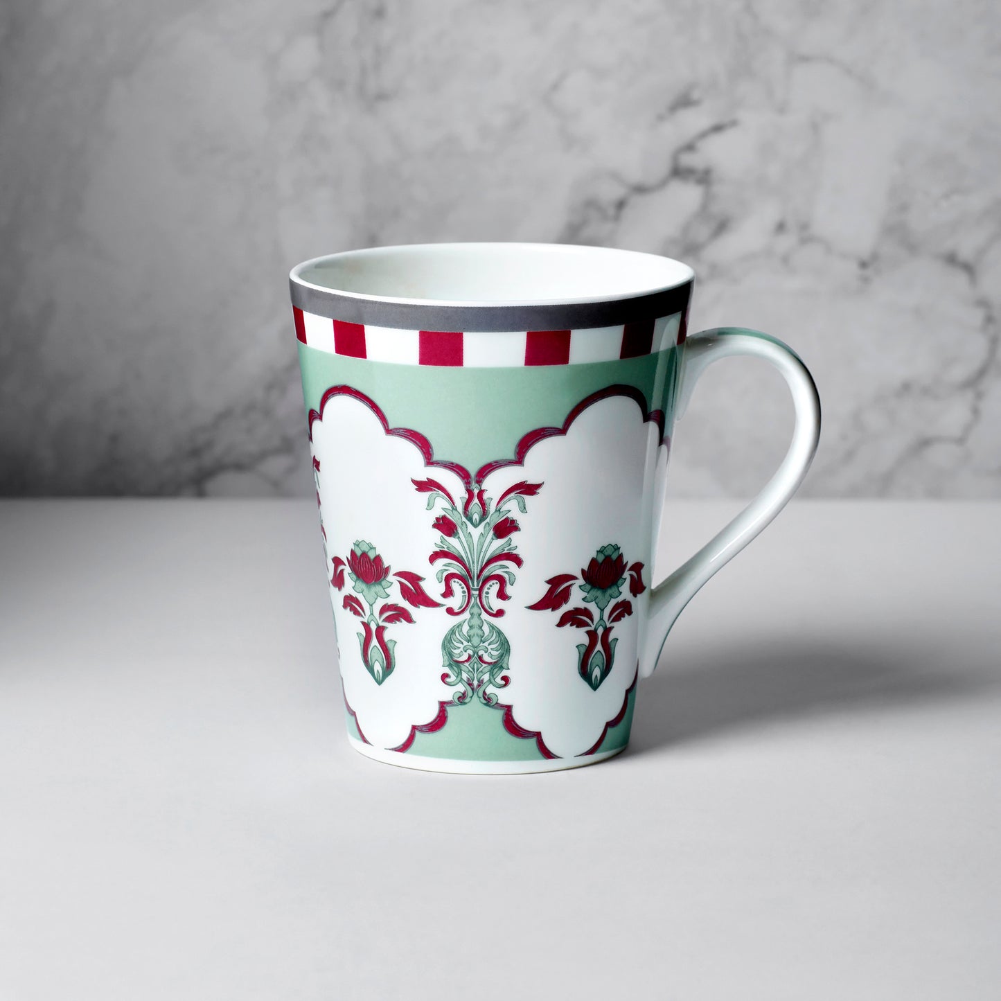India Circus Sage Luxe Zing Milk Mugs 340ml Set of 2