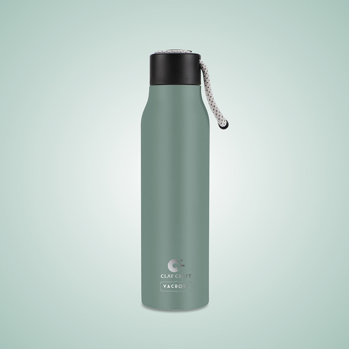 Vacbott Vaccum Bottle, Kitkat Double Walled 24 Hours Hot and Cold Water Bottle, 600ml