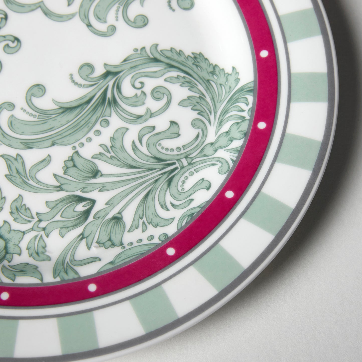 India Circus Sage Luxe Dinner Side Plate 7" 1 Piece