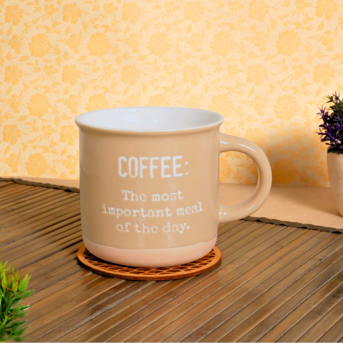 Selas Pebble Milk/Coffee Mug - 1 Pc - 350 ml (Selas S02)