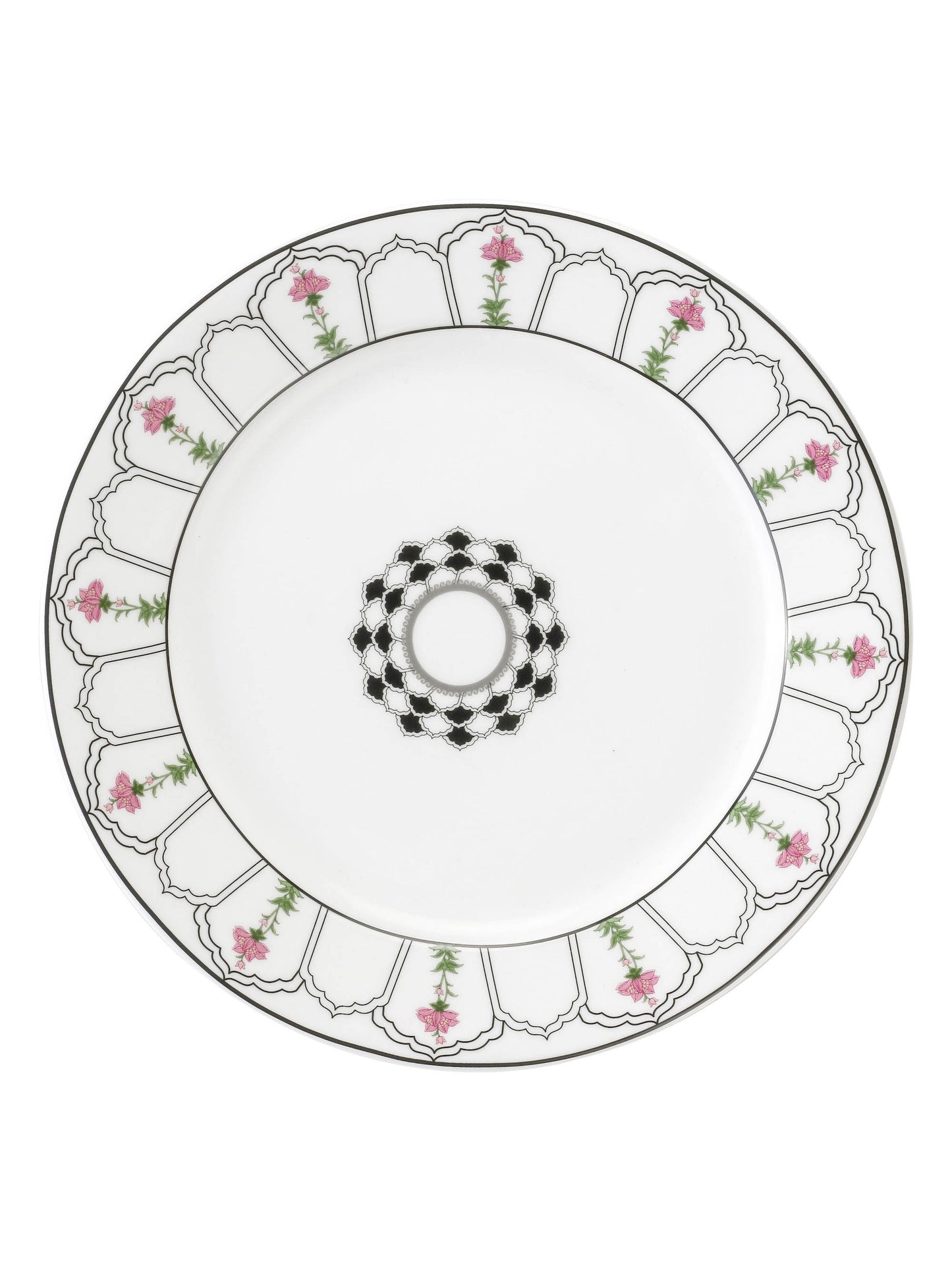 India Circus Rosa Eden Elizabeth Dinner Plate 10.5" 1 Pieces