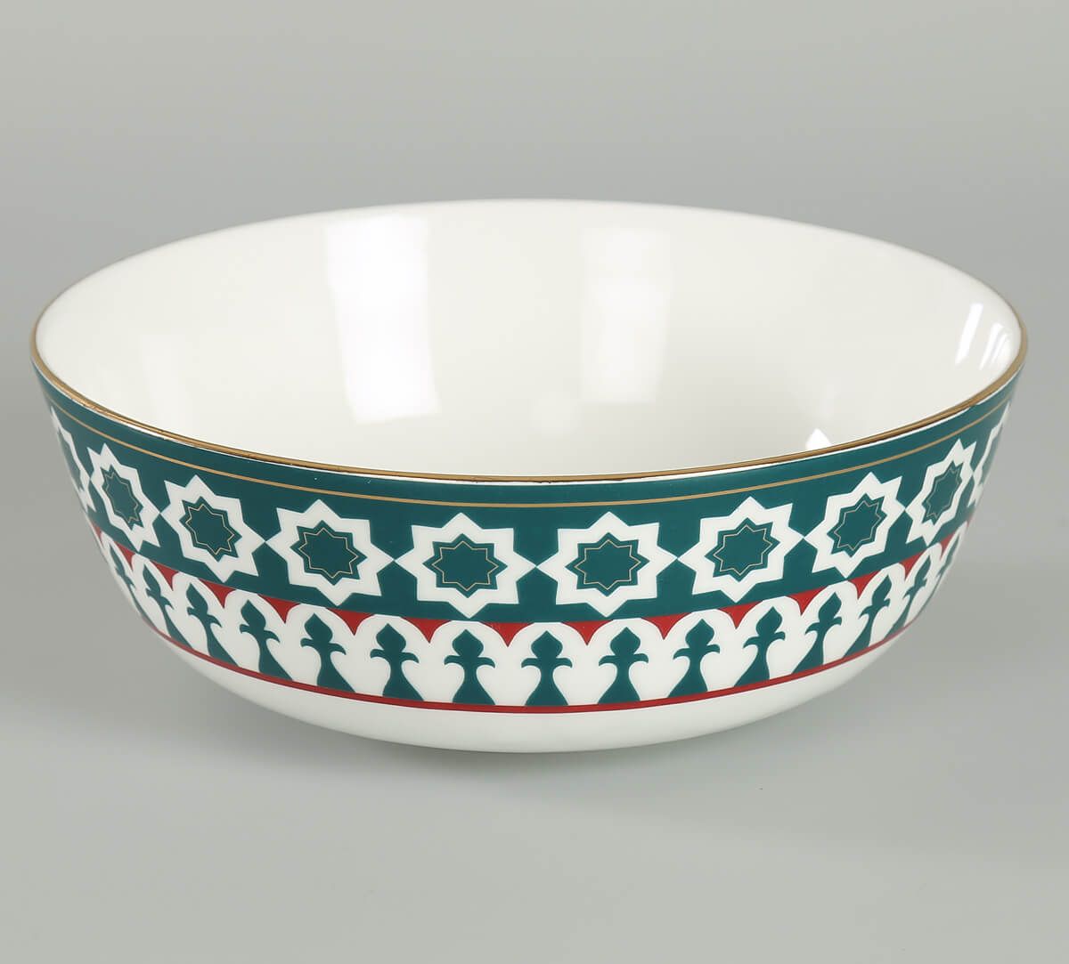 India Circus Marine Opulence Dinner Set - 20 Pieces, For Family of 6