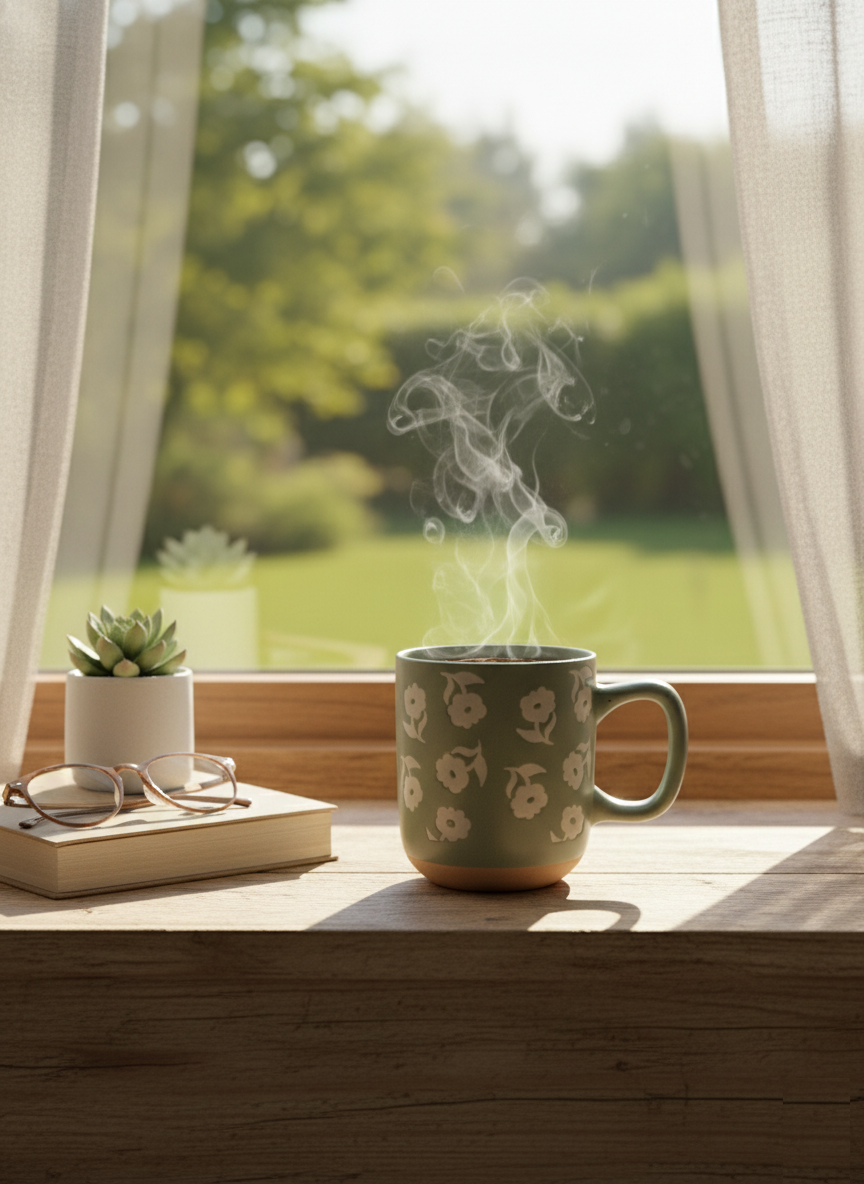 Martha Pebble Milk/Coffee Mug - 1 Pc - 360 ml (Martha M03)