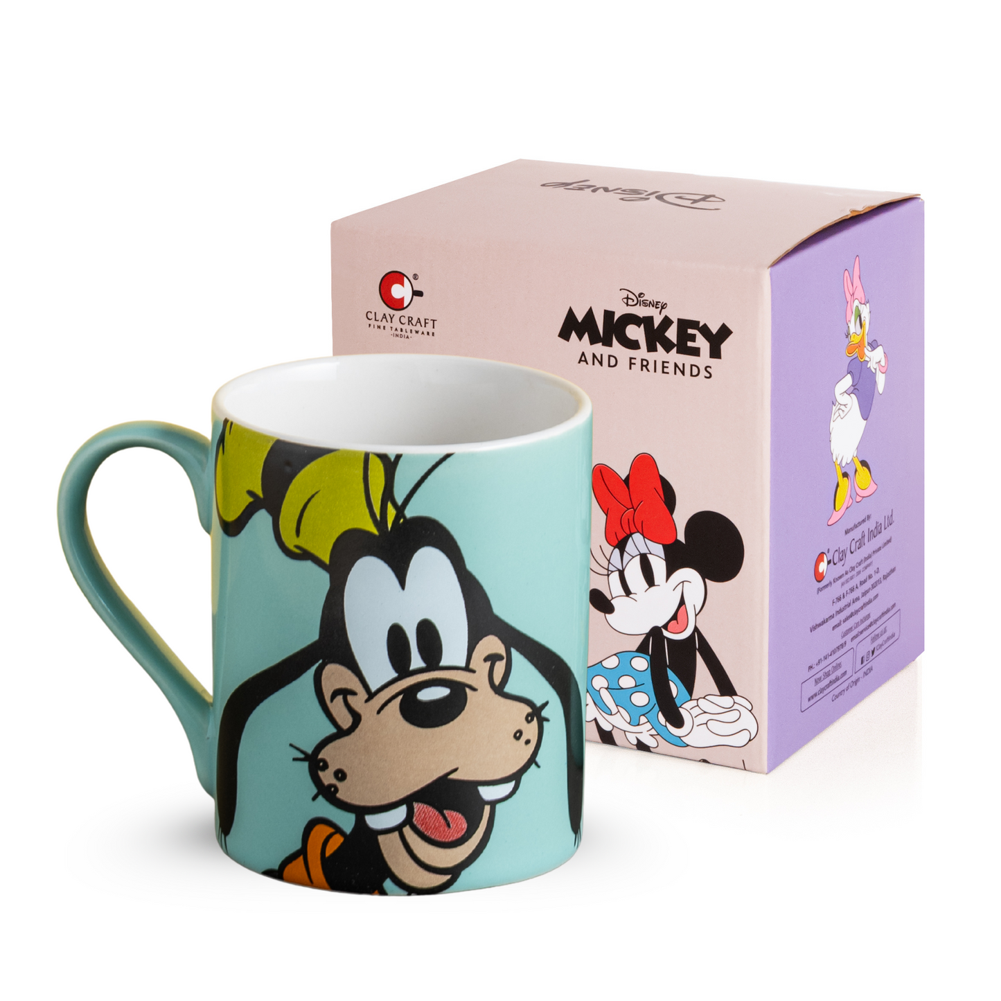 Disney Goofy Cartoon Print Coffee & Milk Mug 1 Piece (330ml)