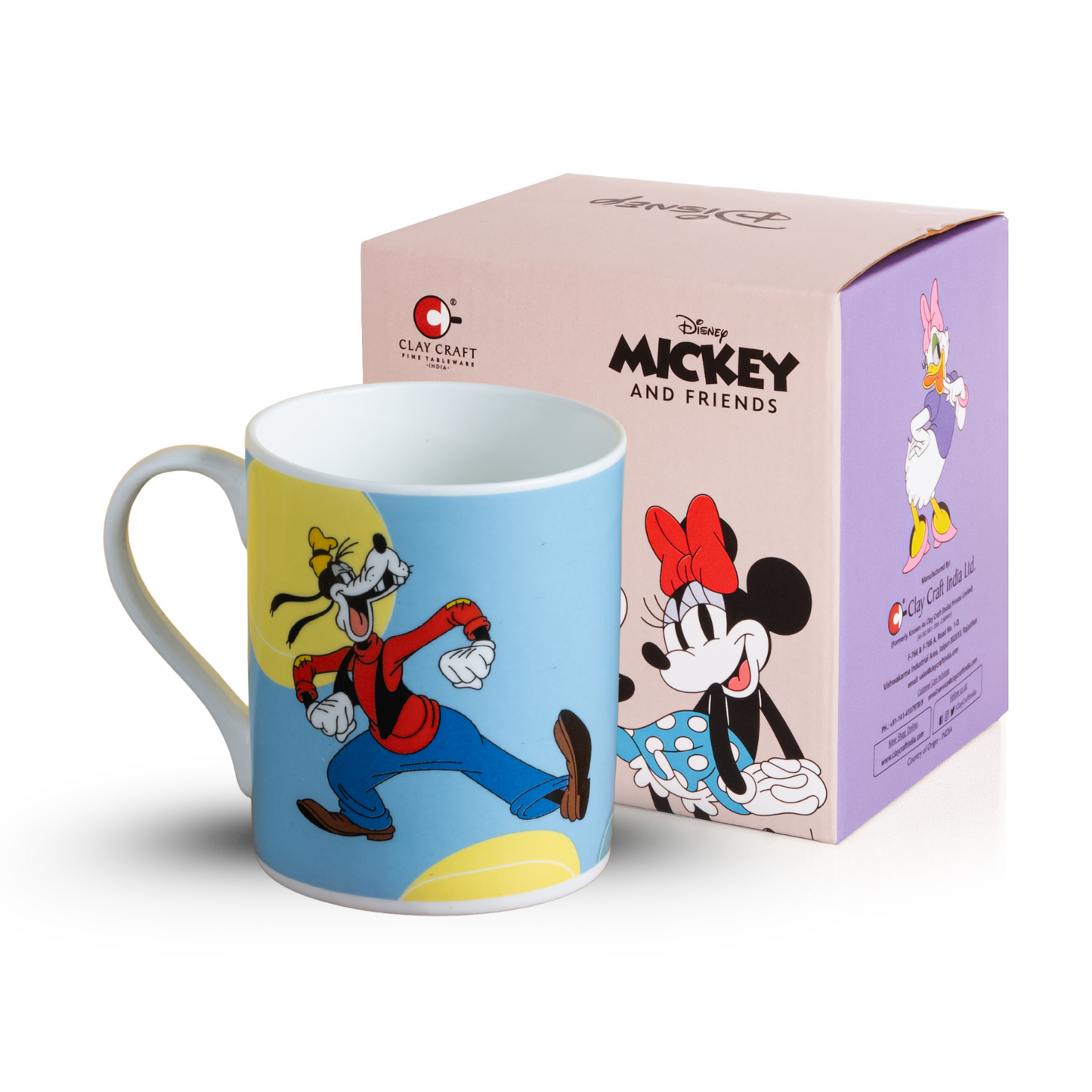 Disney Goofy Cartoon Print Coffee & Milk Mug 1 Piece (360ml)