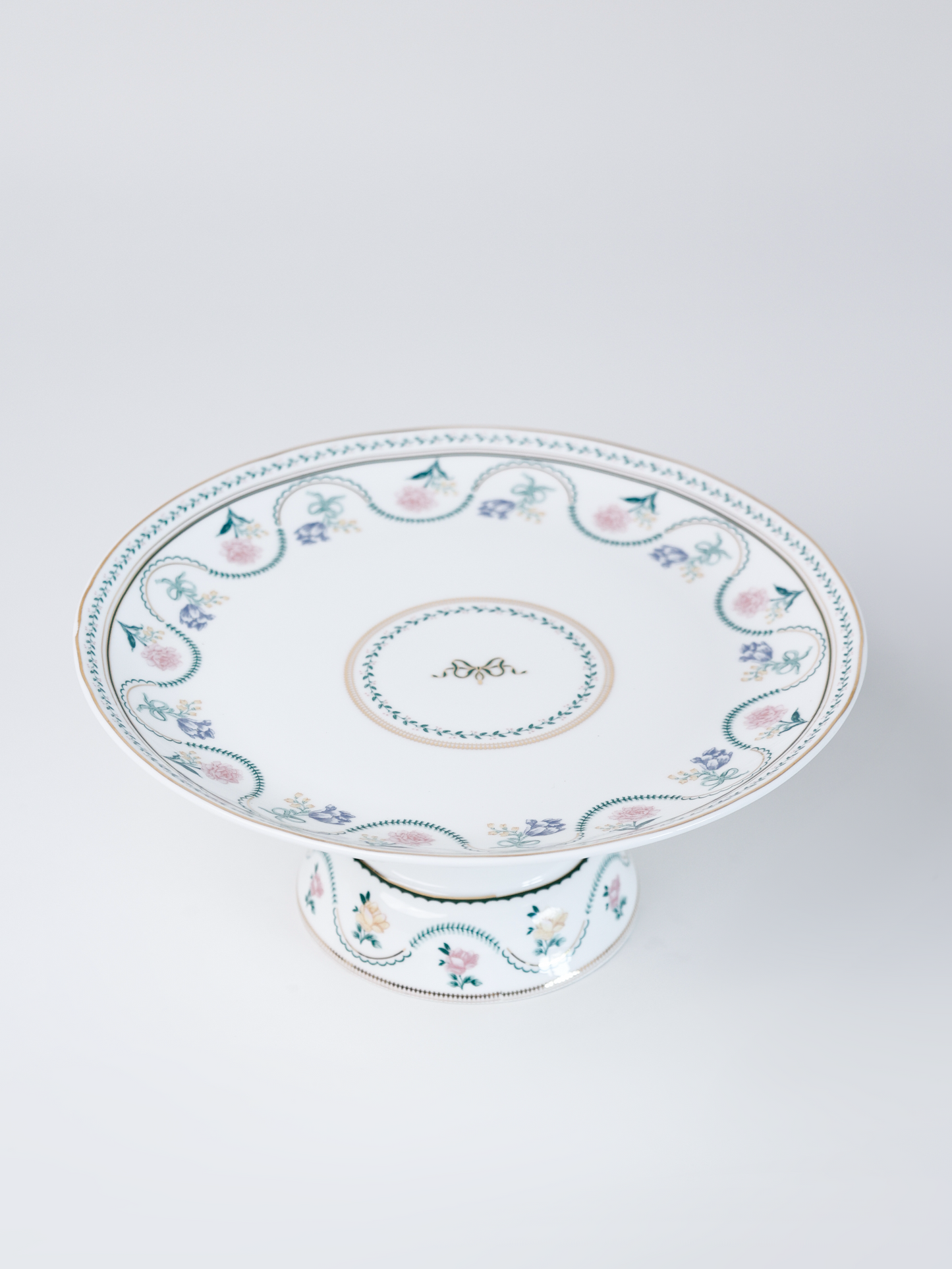 Magique by The Wishing Chair x Clay Craft, Emerald Ribbon Urmi Cake Stand, 1 Piece (T03)