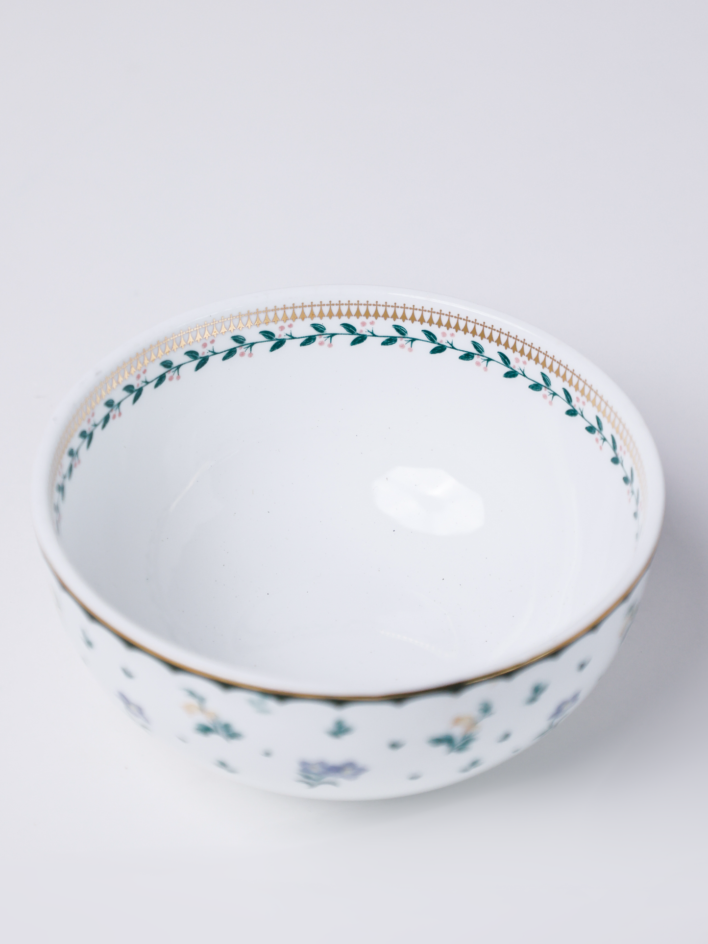Magique by The Wishing Chair x Clay Craft, Emerald Ribbon Urmi Dinner Set of 20, For Family of 6 (T03)