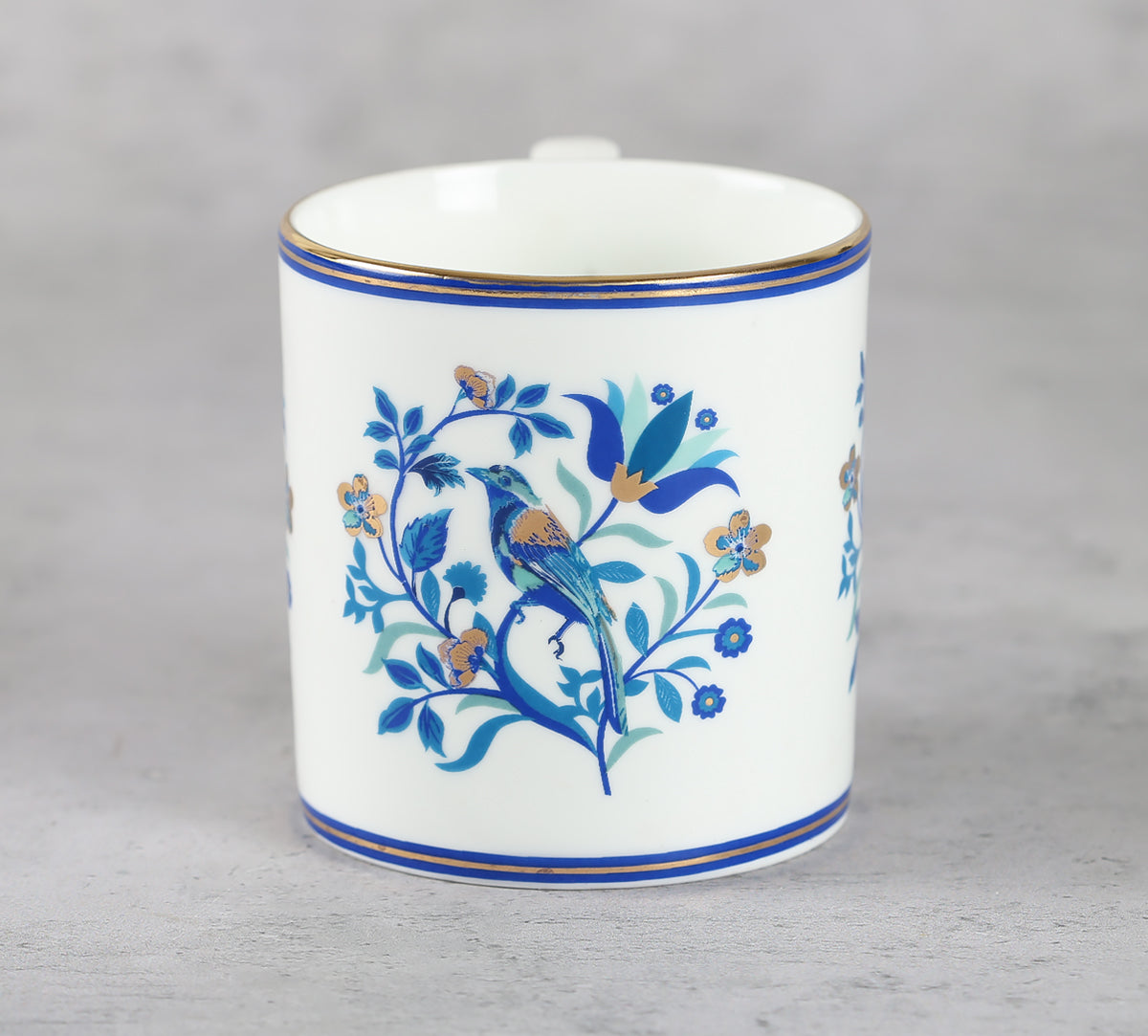 India Circus Botanical Elegance Melon Coffee Mug Set of 6