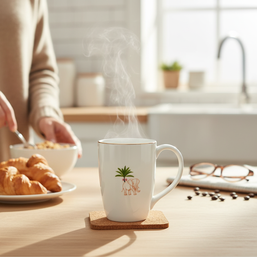 JCPL Orion Pristine Milk & Coffee Mugs, 1 Pcs (PS408)