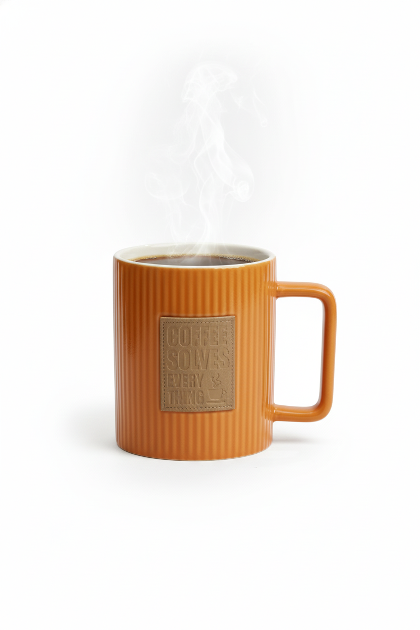 Kaffa Pebble Milk/Coffee Mug - 1 Pc - 400 ml (Kaffa K01)