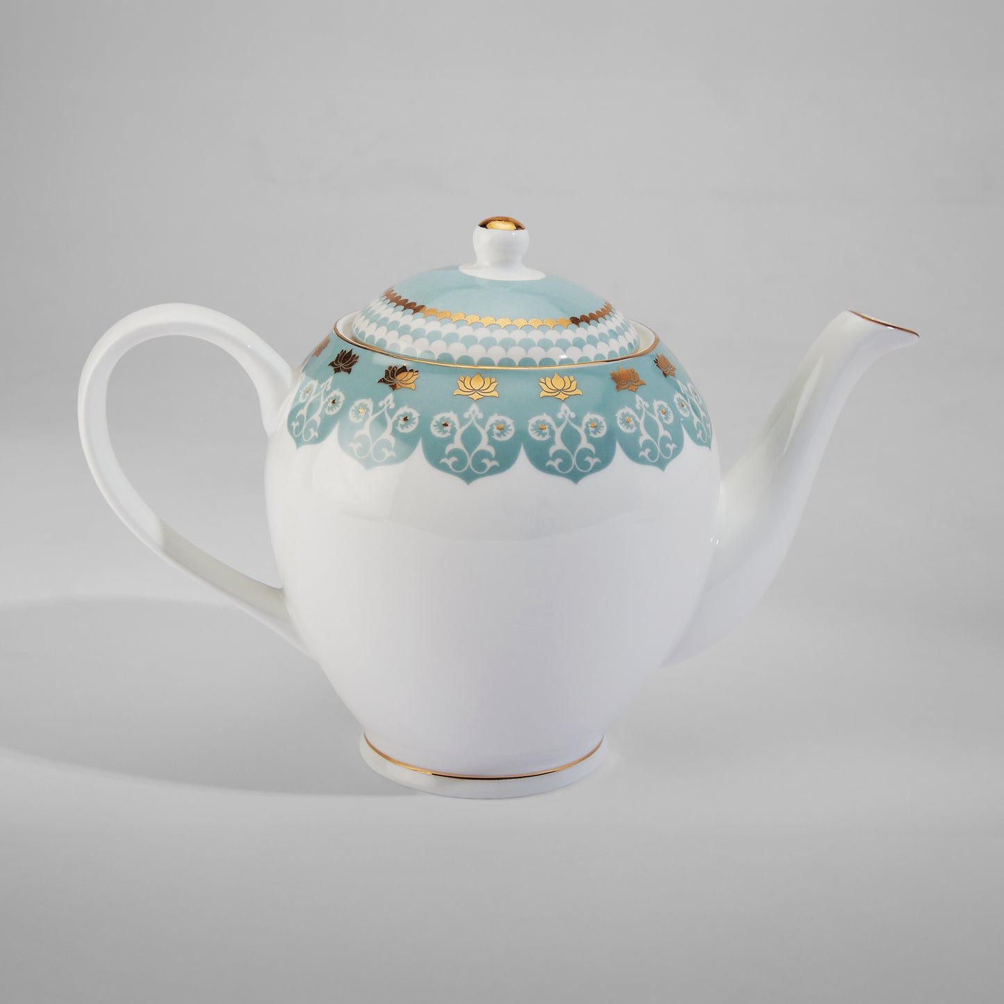 India Circus Regal Romance Olive Tea Set