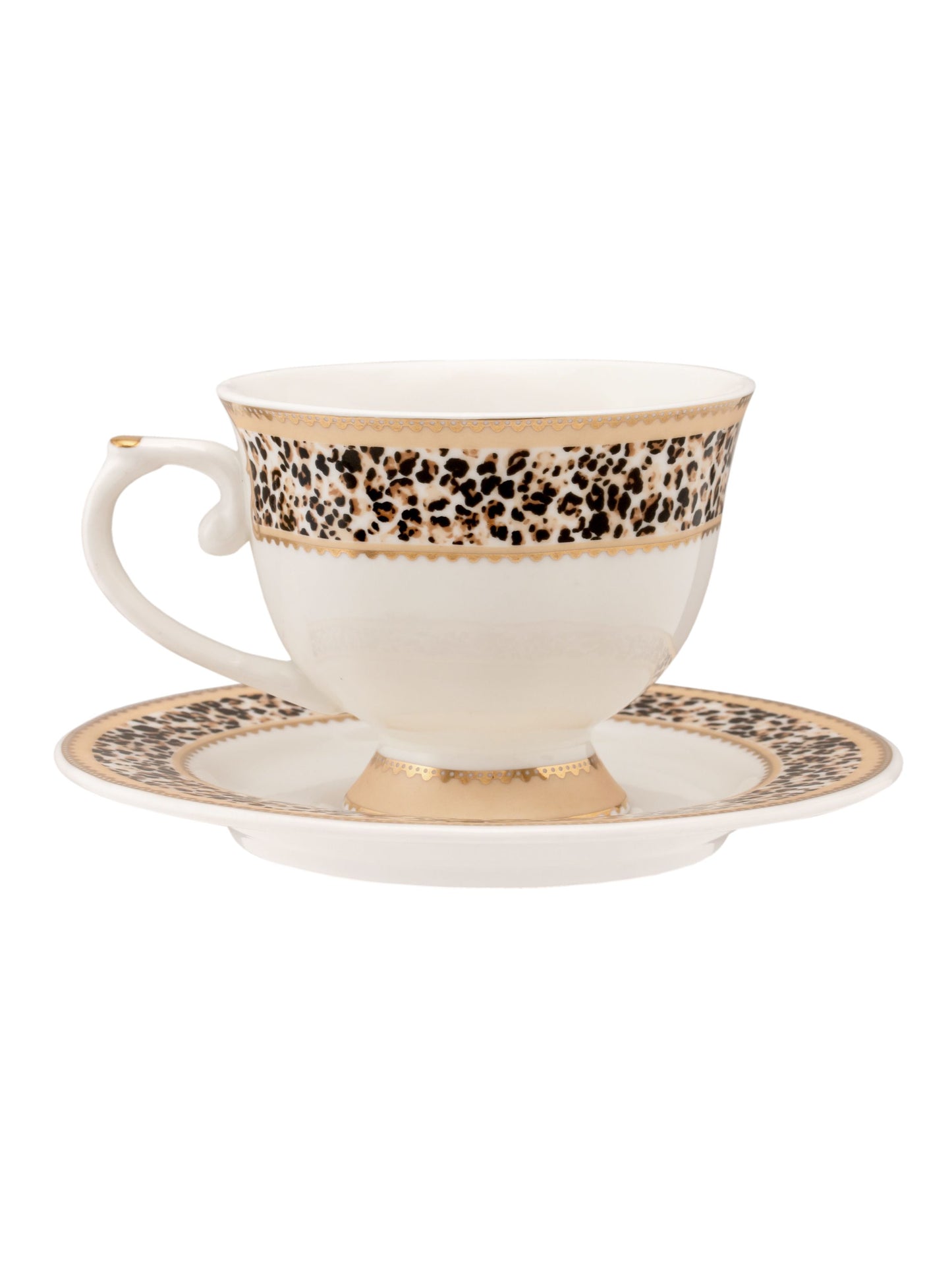 JCPL Jade Aroma Cup & Saucer, 170ml, Set of 12 (6 Cups + 6 Saucers) (AS2)