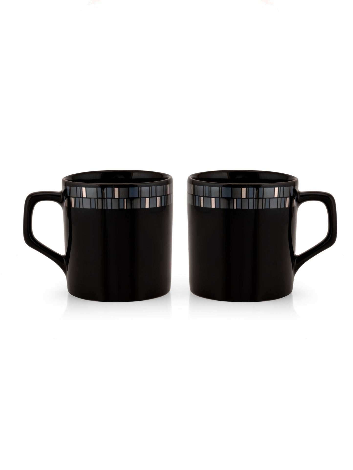 Director Black Gold Coffee & Tea Mug Set of 6 (E610)