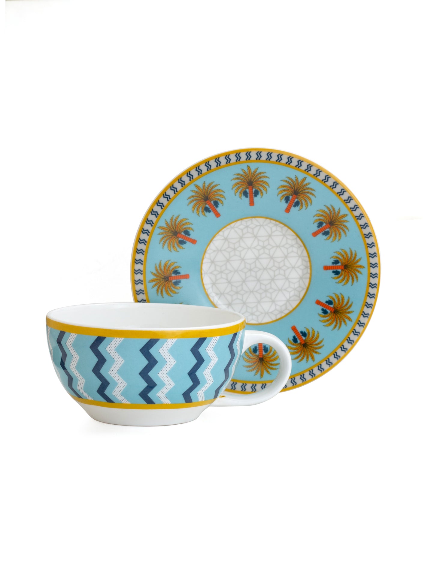 India Circus Mystical Gardens Tea for One Set of 3 (1 Teapot, 1 Cup and 1 Saucer)
