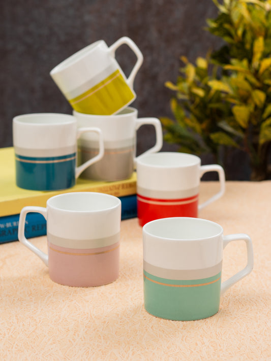 JCPL Director Hilton Coffee & Tea Mug Set of 6 (4550)