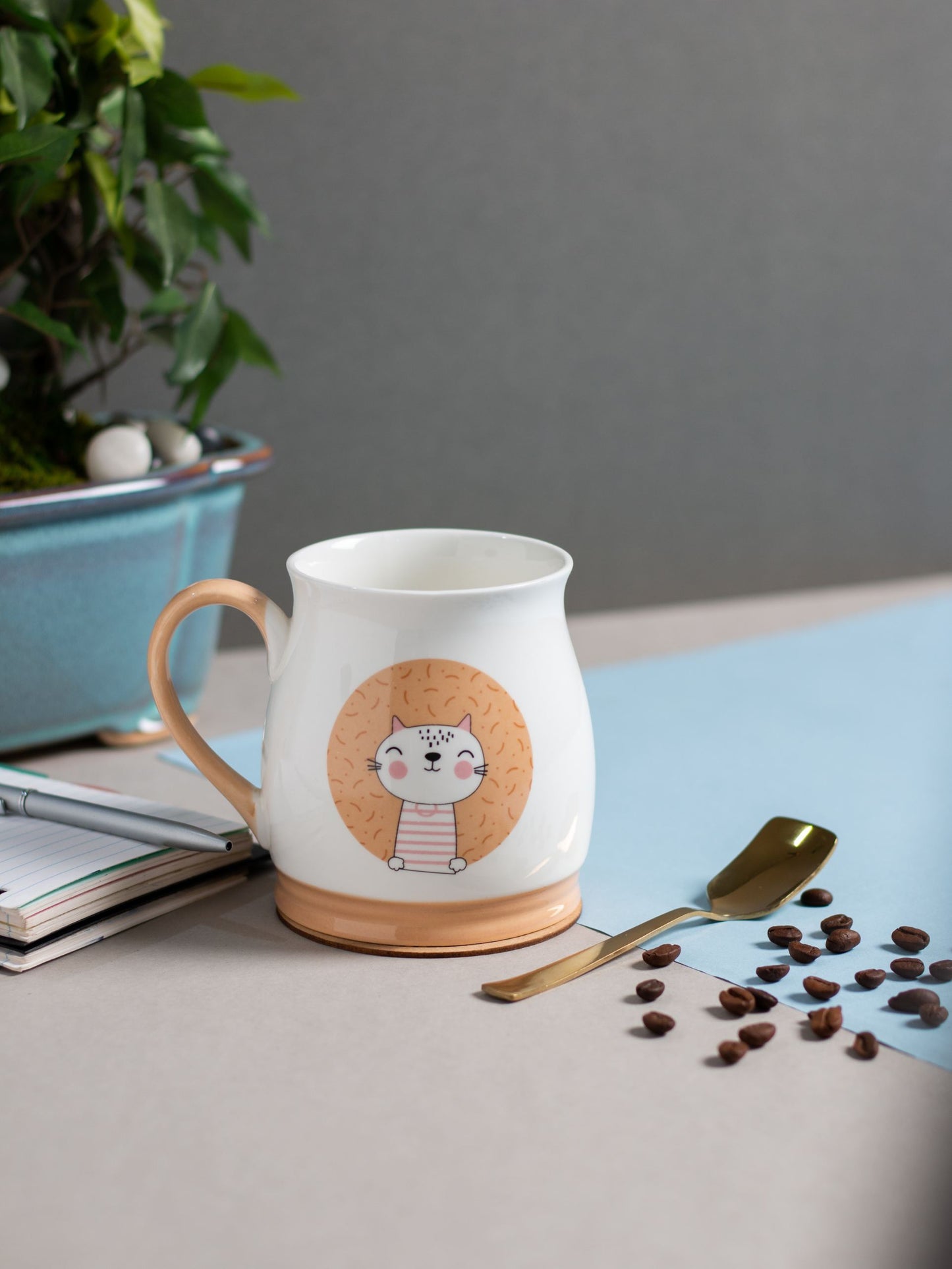 JCPL Pepper Zest Coffee/ Milk Mug, 1 Piece, 490ml