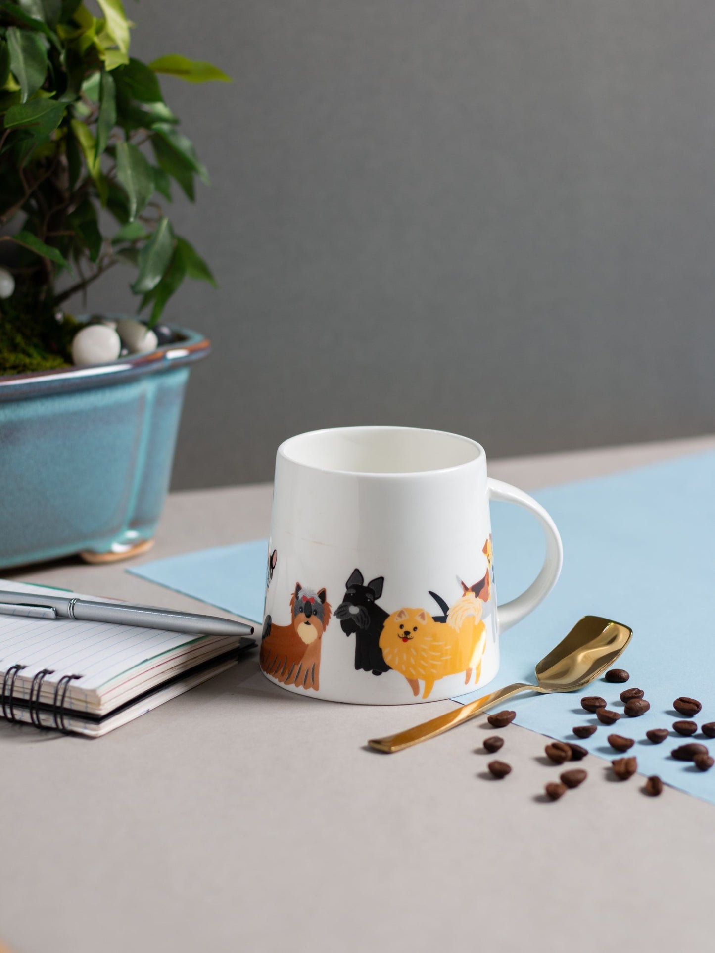 JCPL Spring Zest Coffee/ Milk Mug, 1 Piece, 410ml (ZS26)