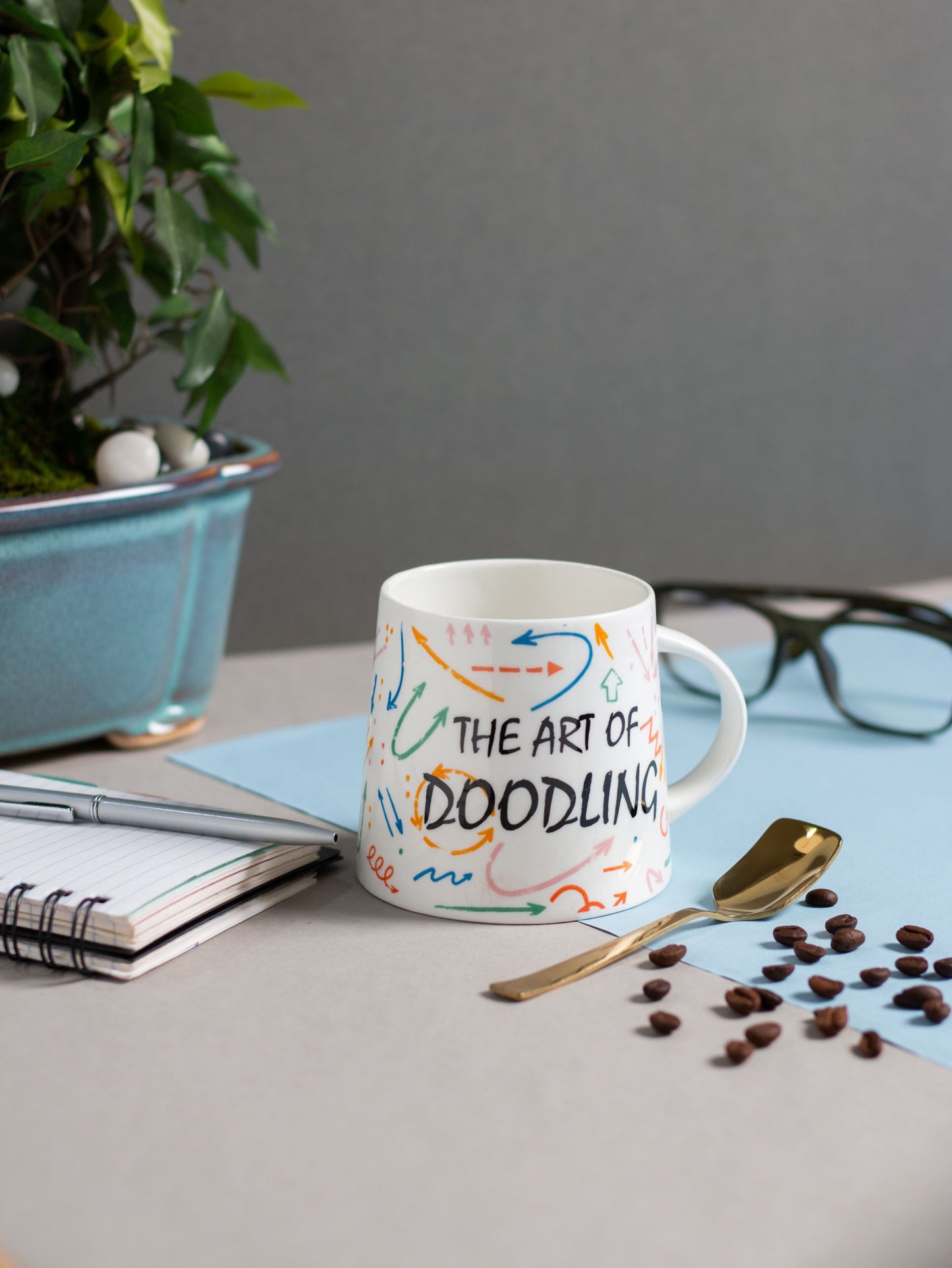 JCPL Spring Zest Coffee/ Milk Mug, 1 Piece, 410ml (ZS21)