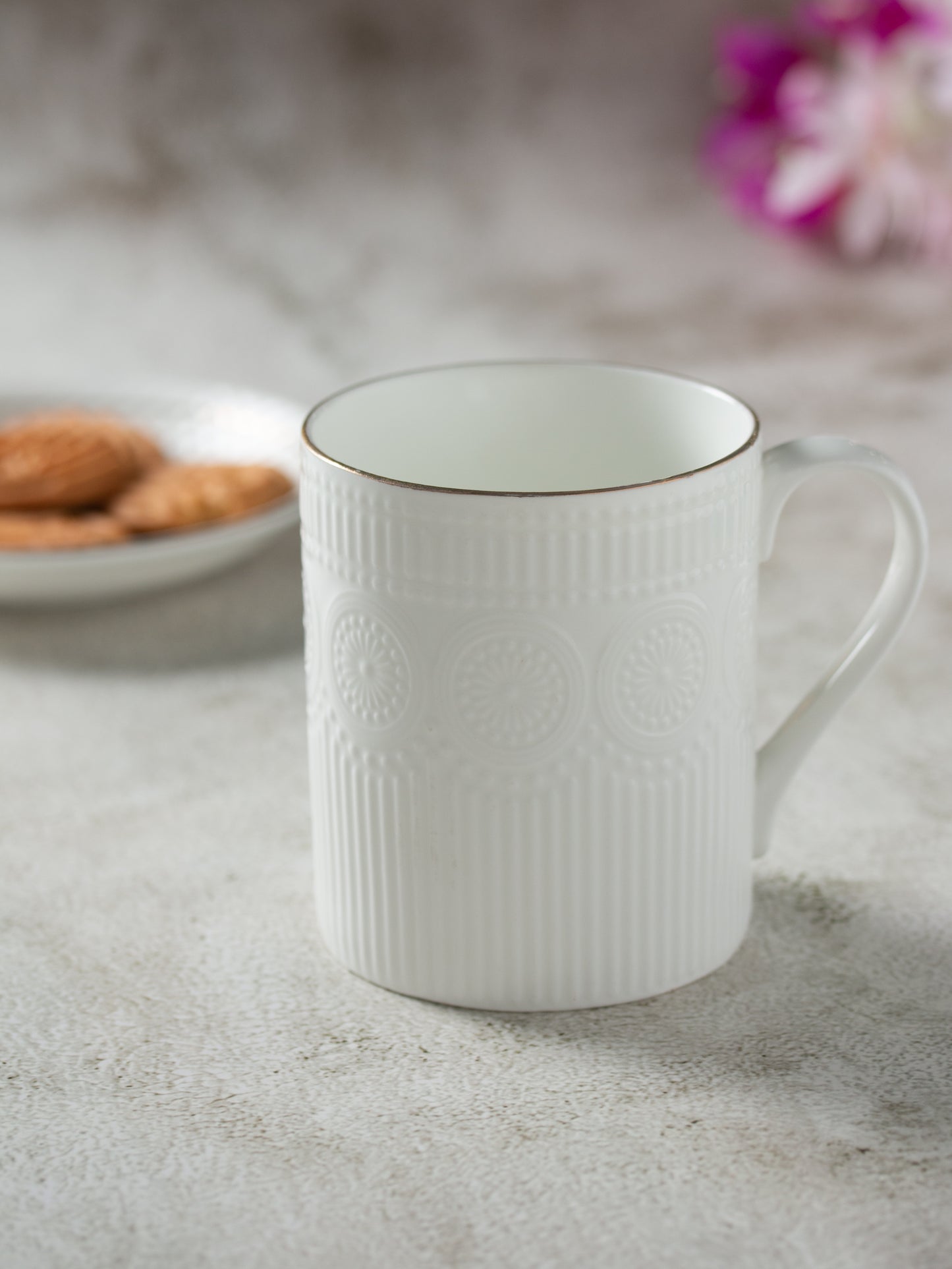 Flame Impression Coffee & Milk Mug, 2 Piece, 225 ml (1101)