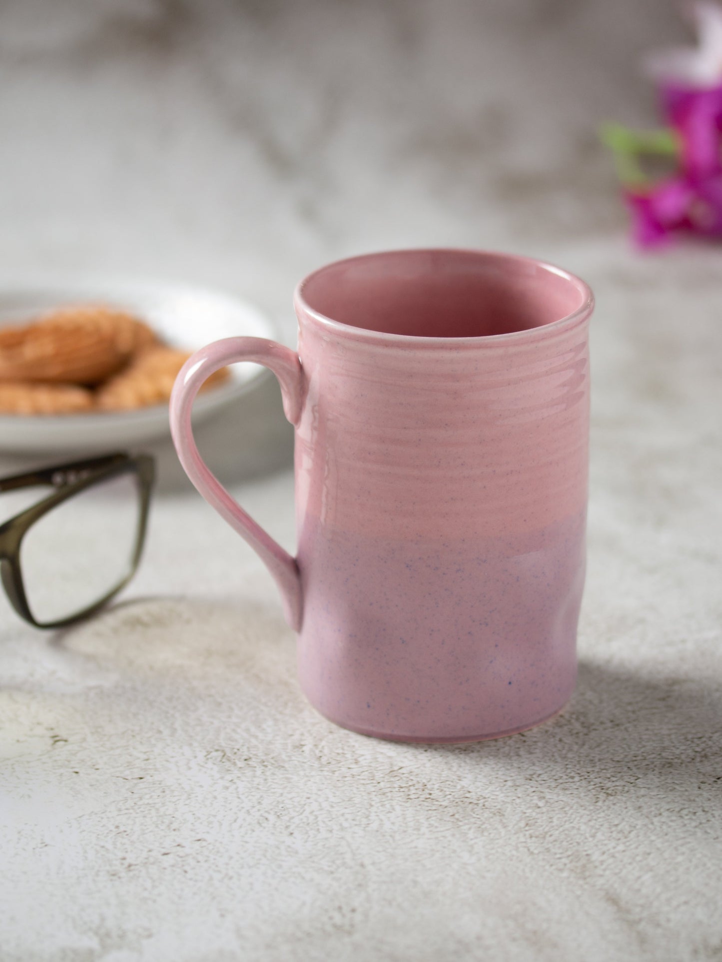 Yolo Dirty Blue Coffee & Milk Mug, 345 ml, 1 Piece