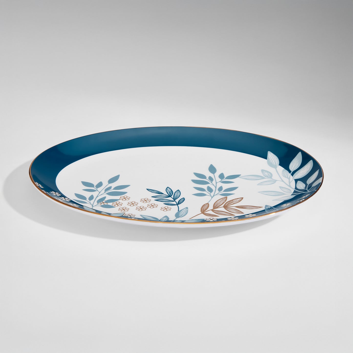 India Circus Oceanic Opulence Georgian Dinner Set - 40 Pieces