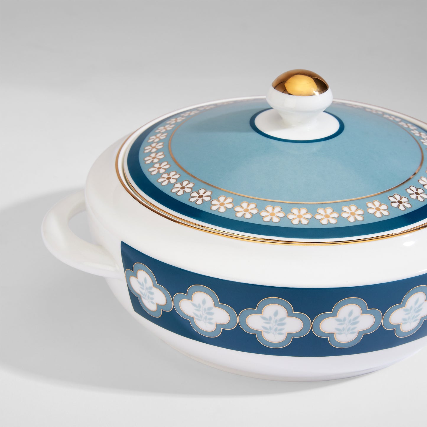 India Circus Oceanic Opulence Georgian Dinner Set - 40 Pieces