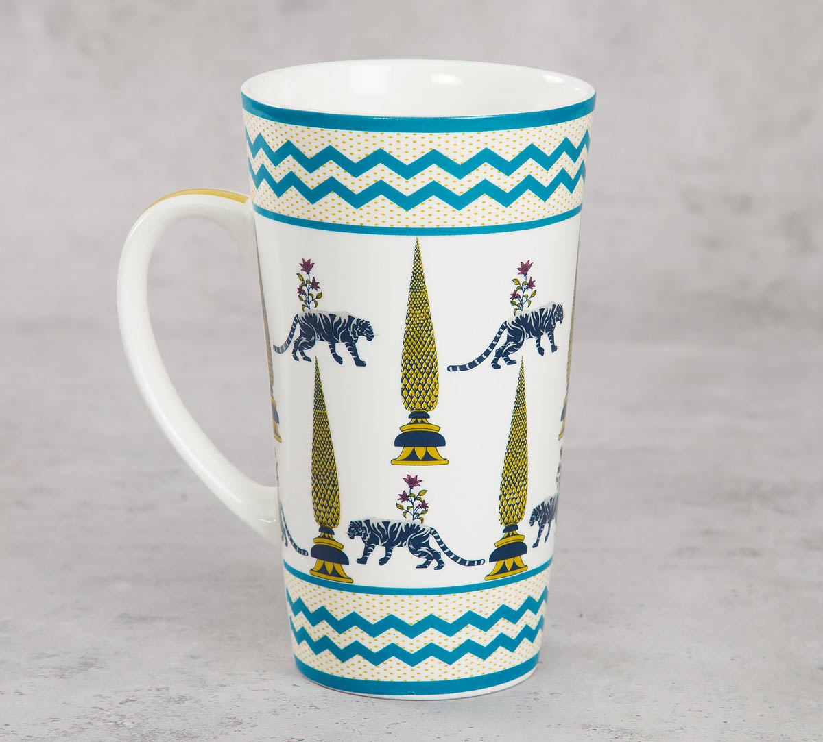 India Circus Mystical Gardens Tall Milk/Coffee Mugs 600ml Set of 2