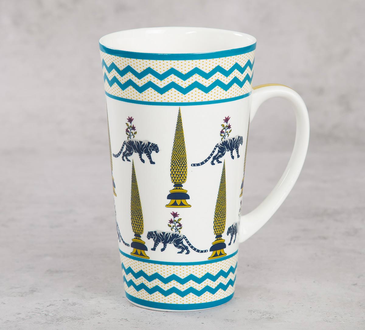 India Circus Mystical Gardens Tall Milk/Coffee Mugs 600ml Set of 2