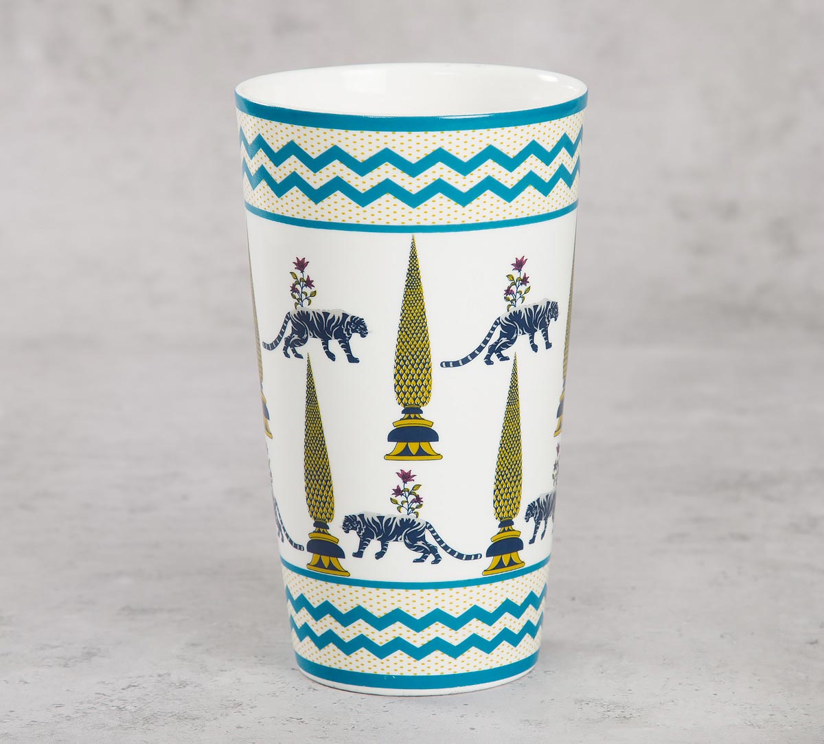 India Circus Mystical Gardens Tall Milk/Coffee Mugs 600ml Set of 2