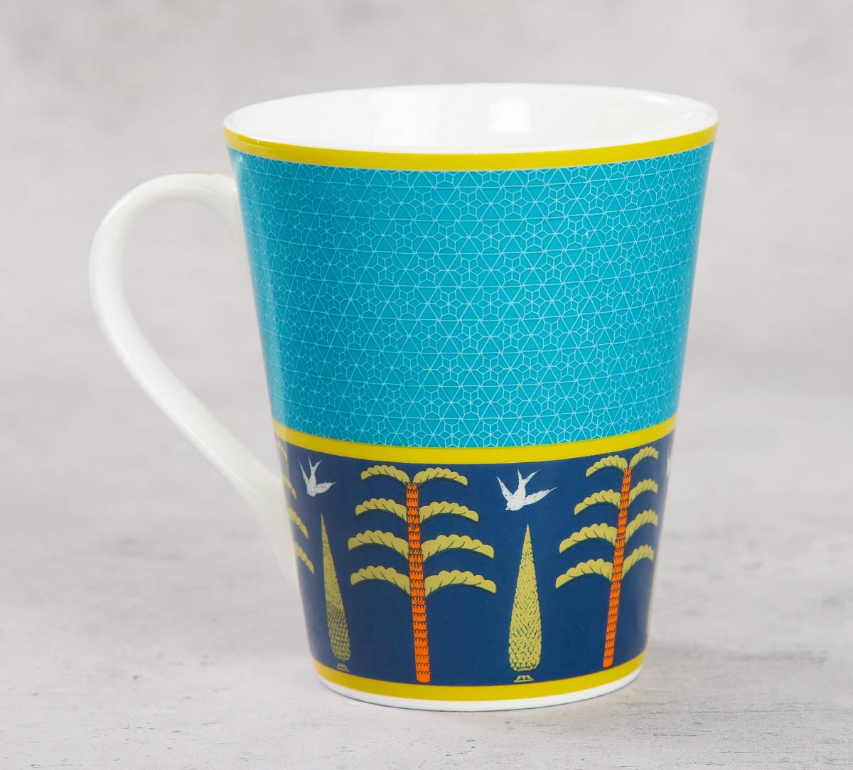 India Circus Mystical Gardens Zing Milk Mugs 340ml Set of 2