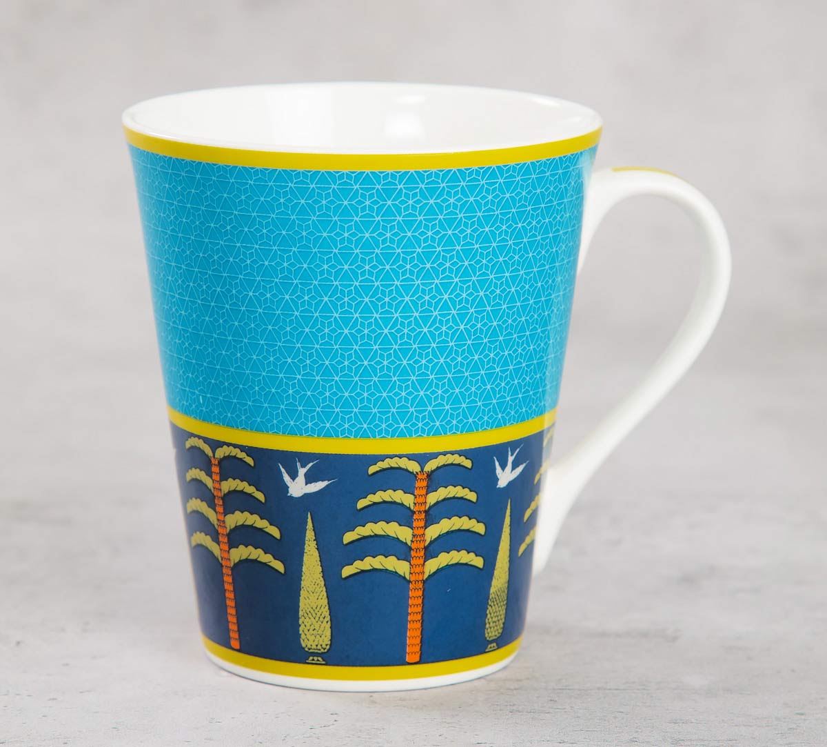 India Circus Mystical Gardens Zing Milk Mugs 340ml Set of 2