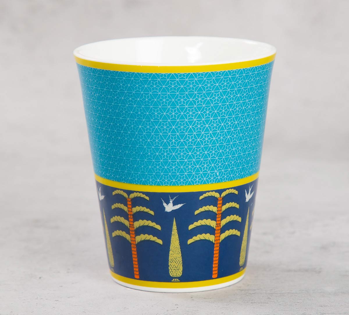 India Circus Mystical Gardens Zing Milk Mugs 340ml Set of 2