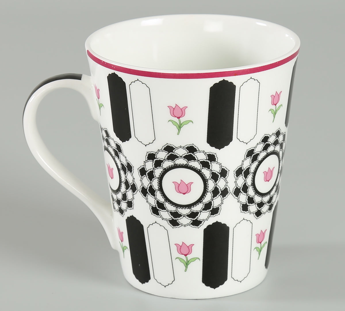 India Circus Appliqued Harmony Zing Milk Mugs 340ml Set of 2