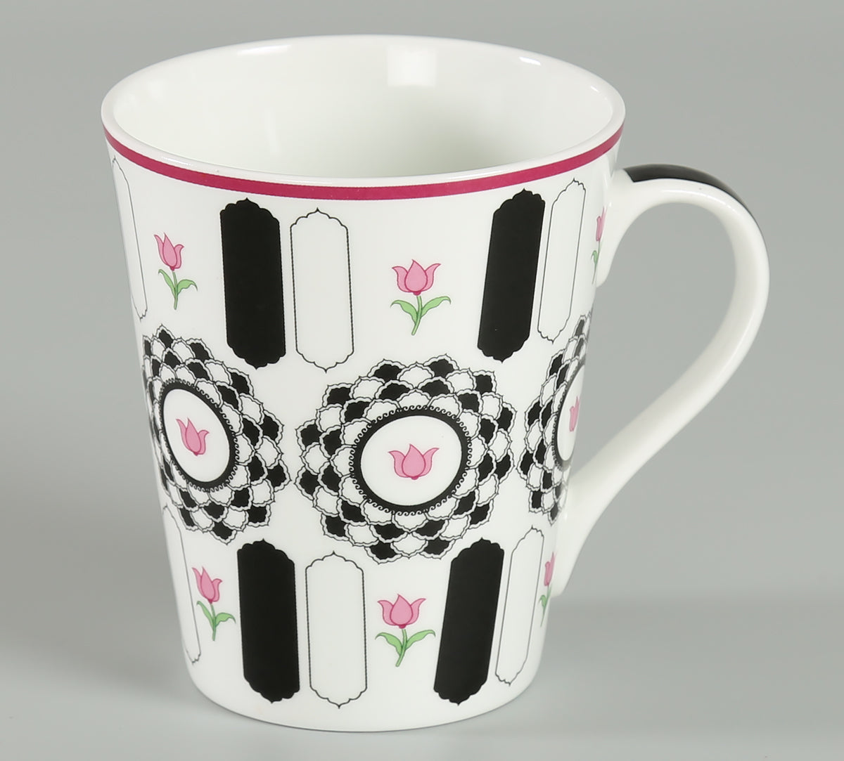 India Circus Appliqued Harmony Zing Milk Mugs 340ml Set of 2