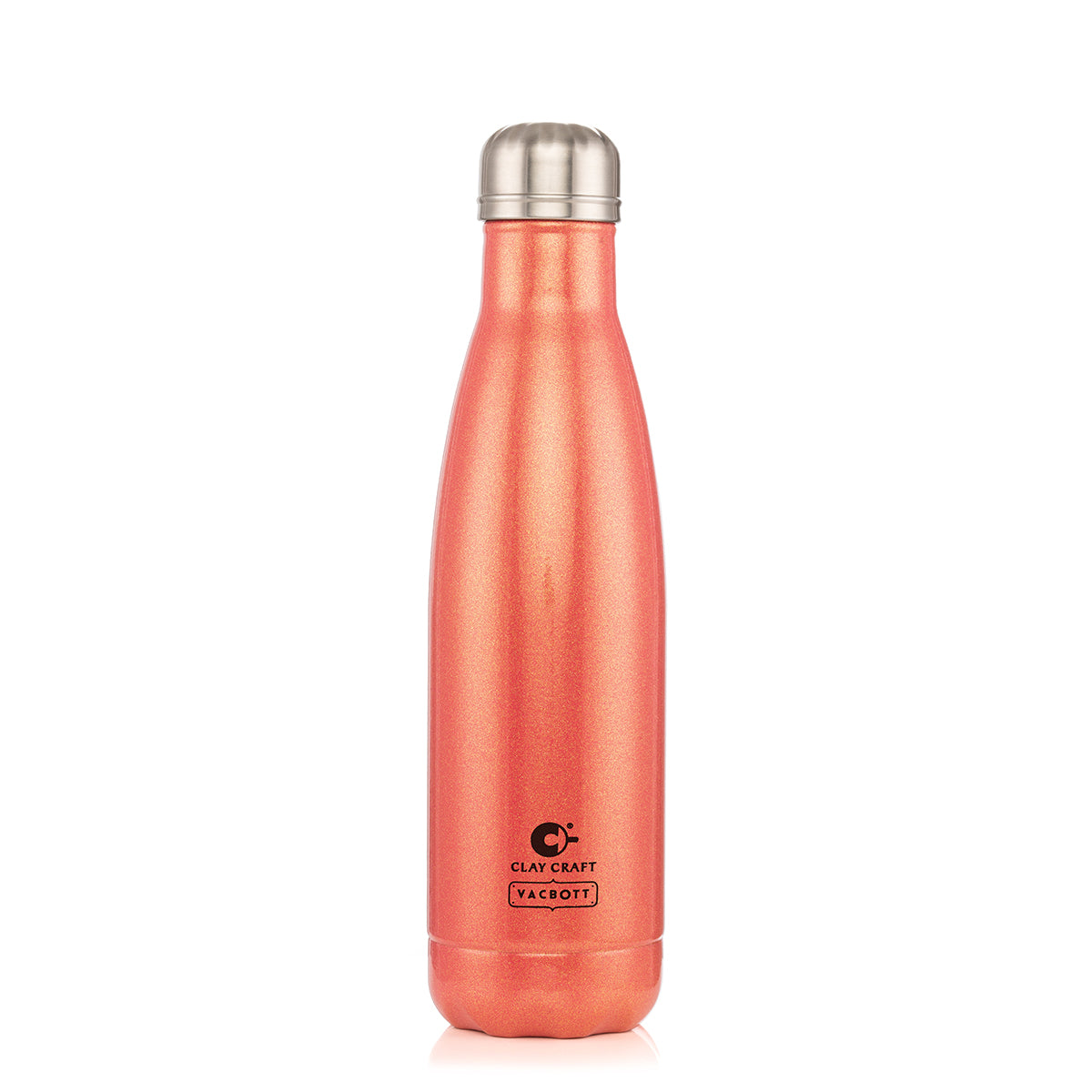 Vacbott Vaccum Bottle, Stark Sparkle Double Walled 24 Hours Hot and Cold Water Bottle