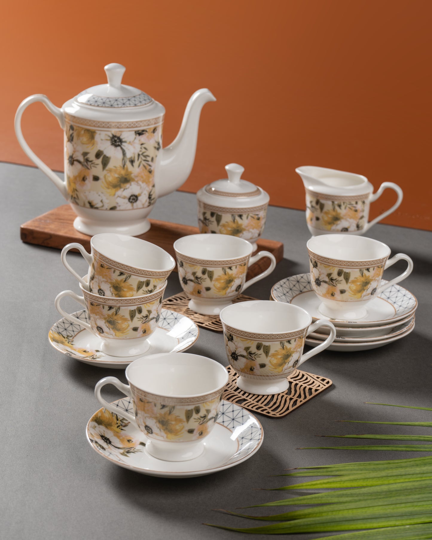 Georgian Super Tea Set of 15 (S368)