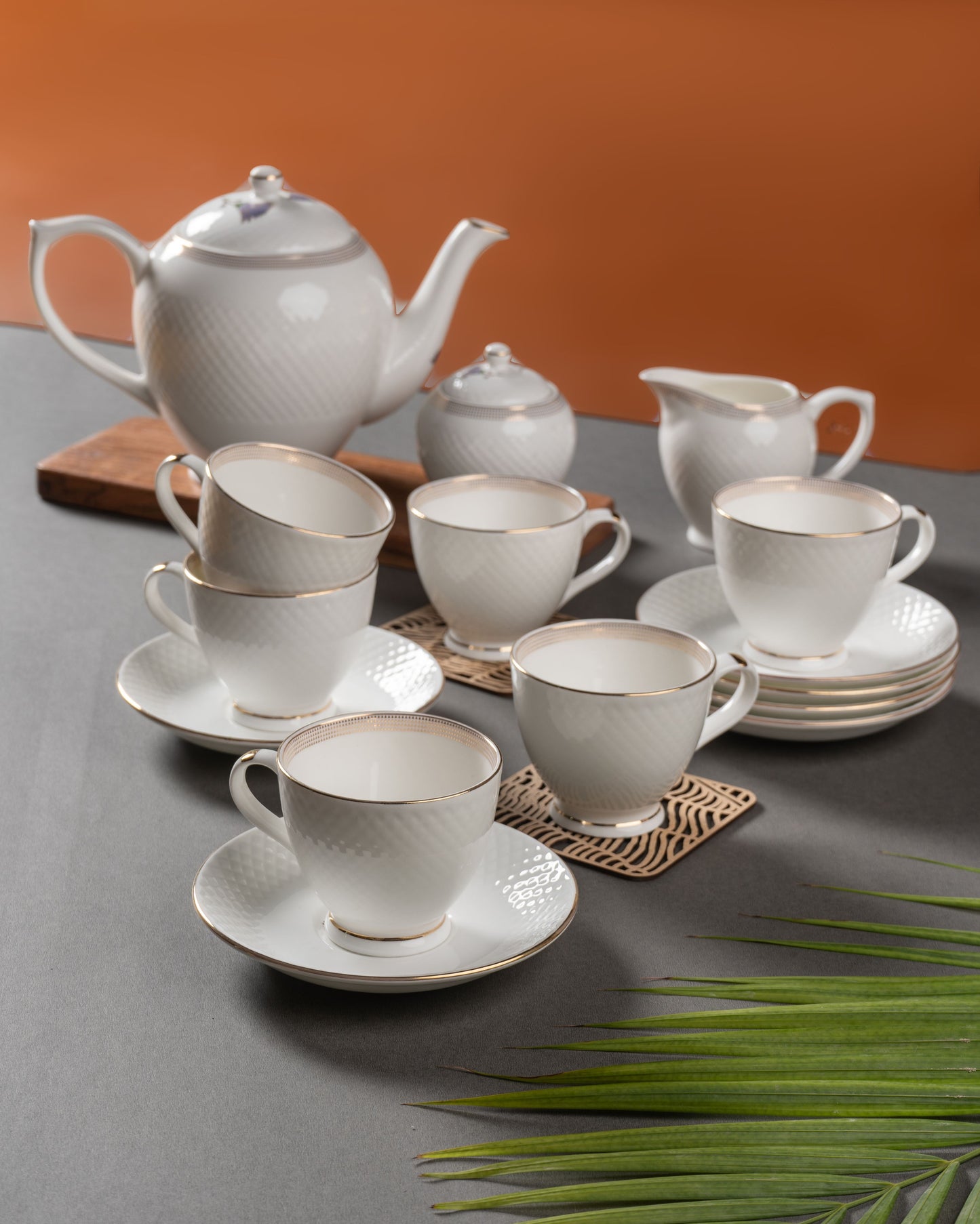 Diamond Impression Tea Set of 15 (1410)