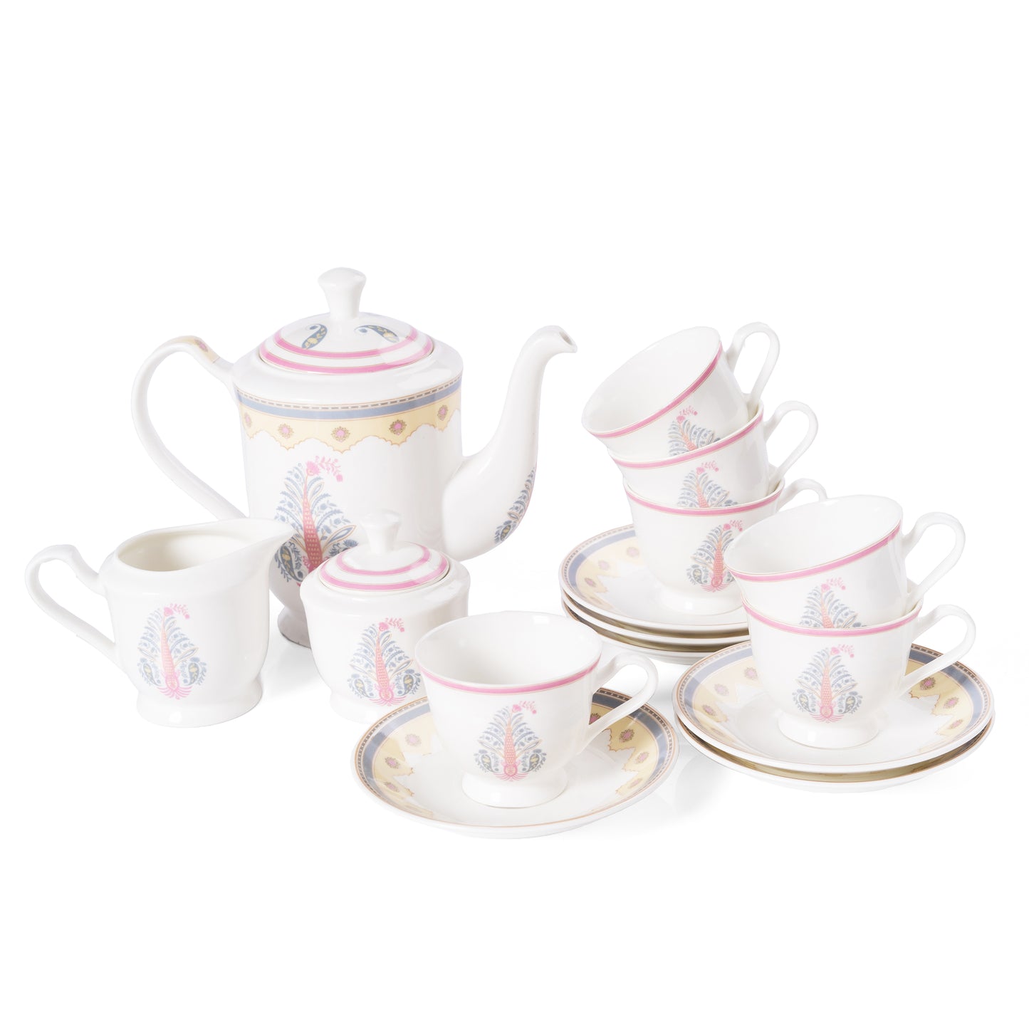 Georgian Super Tea Set of 15 (S370)