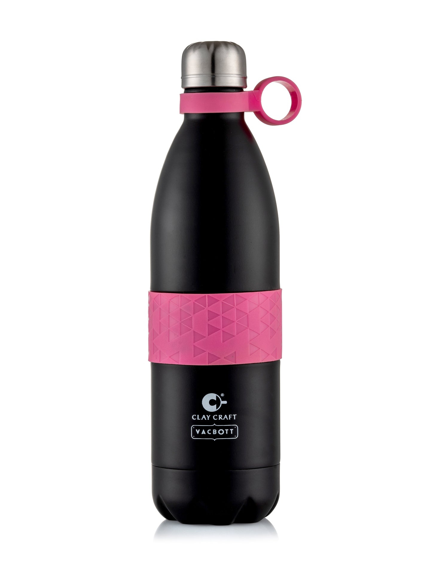 Vacbott Vacuum Bottle, Stark Easy Carry Double Walled 24 Hours Hot and Cold Water Bottle, 1000ml